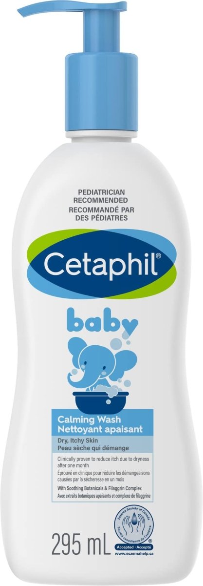 Cetaphil Baby Wash and Shampoo With Organic Calendula - Tear Free - Paraben, Colourant and Mineral Oil Free - 230ml - LittleTreasures
