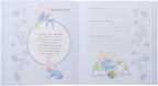 Christian Art Gifts Boy Baby Book of Memories Blue Keepsake Photo Album Our Baby Boy Memory Book Baby Book with Bible Verses, the First Year - LittleTreasures