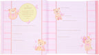 Christian Art Gifts Girl Baby Book of Memories Pink Keepsake Photo Album Our Baby Girl Memory Book Baby Book with Bible Verses, the First Year - LittleTreasures