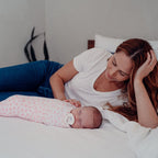 Comfy Cubs Muslin Swaddle Blankets Pack of 4 - 119 x 119 cm, Soft Cotton Baby Blanket Set, Large Swaddling Wraps for Newborns - Self - Soothing Baby Swaddle - Sun, Rainbow, Rain, Doodle - LittleTreasures