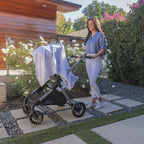 Comfy Cubs Muslin Swaddle Blankets Pack of 4 - 119 x 119 cm, Soft Cotton Baby Blanket Set, Large Swaddling Wraps for Newborns - Self - Soothing Baby Swaddle - Sun, Rainbow, Rain, Doodle - LittleTreasures