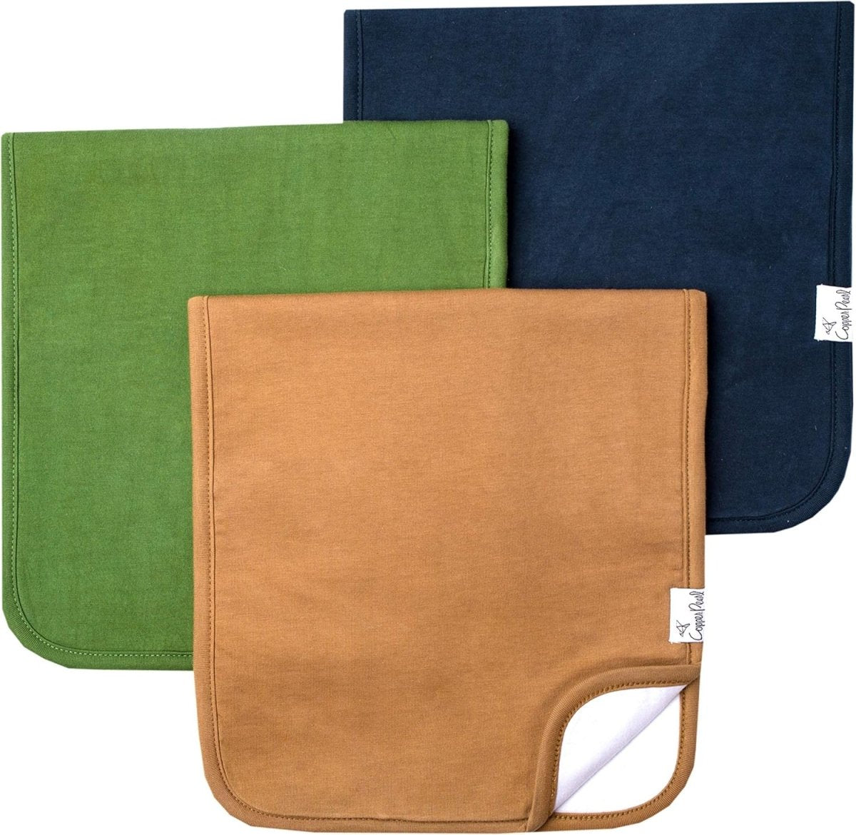 Copper Pearl Bennie Super Absorbent Baby Burp Cloths, 21x10 Inch - LittleTreasures