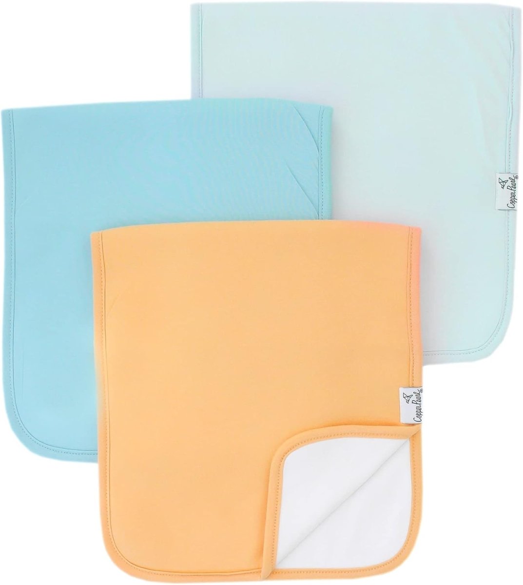 Copper Pearl Bennie Super Absorbent Baby Burp Cloths, 21x10 Inch - LittleTreasures
