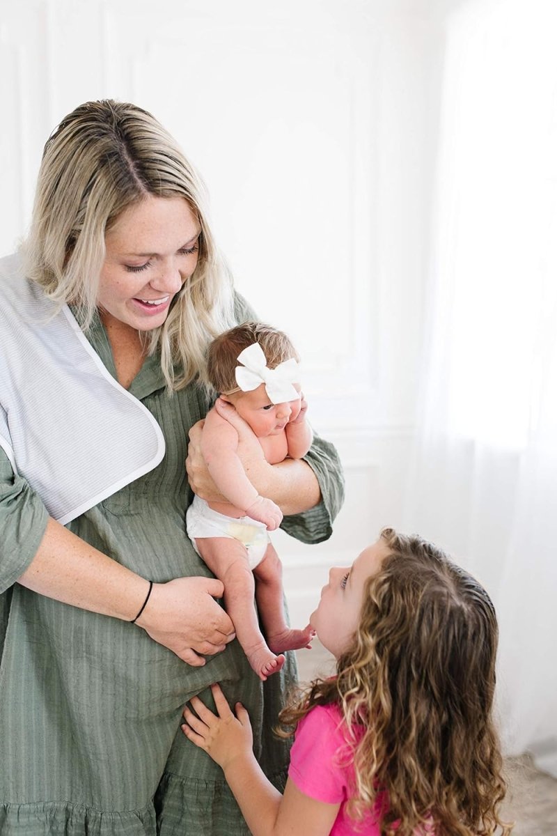 Copper Pearl Plush Baby Burp Cloths - Absorbent Cotton Comfort - LittleTreasures