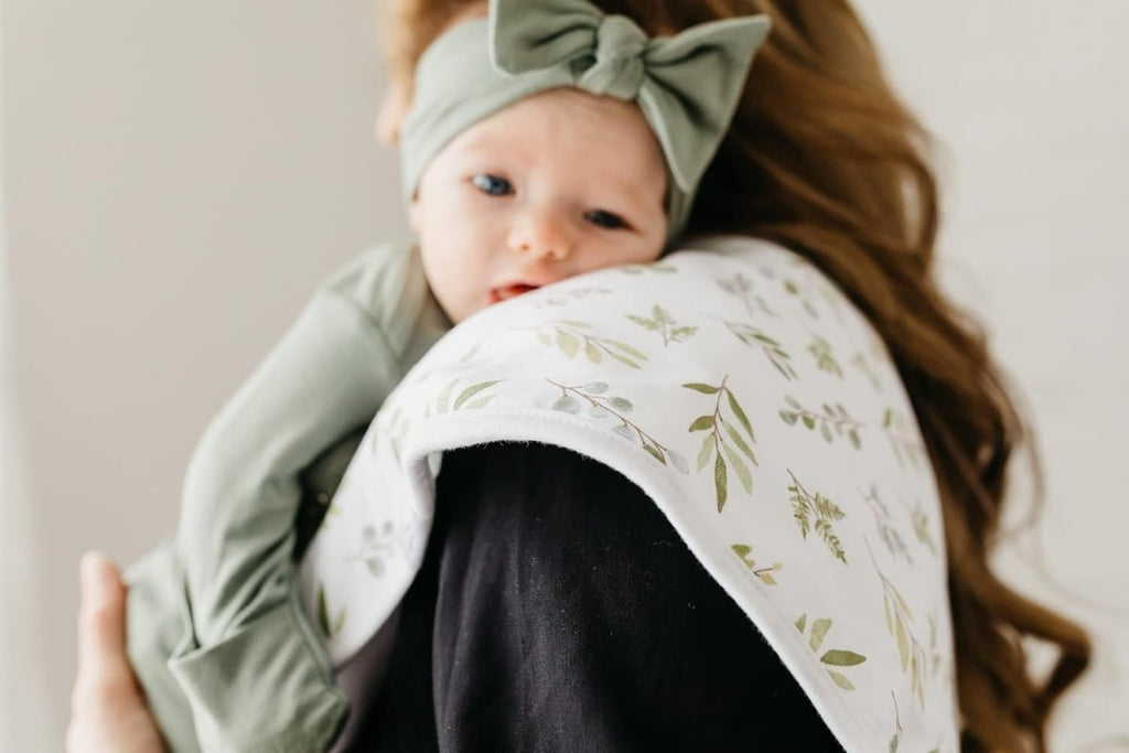 Copper Pearl Premium Absorbent Cotton Baby Burp Cloth Set - LittleTreasures