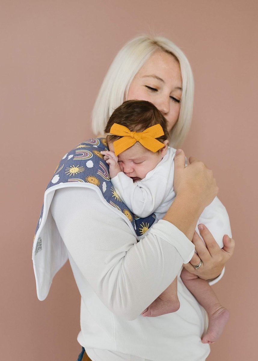 Copper Pearl Ultra - Soft Oversized Baby Burp Cloths Set - LittleTreasures