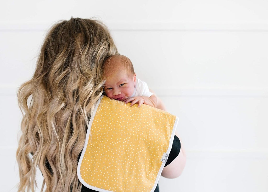 Copper Pearl Ultra - Soft Oversized Baby Burp Cloths Set - LittleTreasures