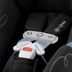 Cybex Aton G Swivel Infant Car Seat with SensorSafe, Featuring 180 - Degree Rotating Base for Easy In and Out, Lightweight, Adjustable Head Rest, SAFELOCK™ Belt Tensioner - Ocean Blue - LittleTreasures