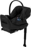 Cybex Cloud G Comfort Extend Infant Car Seat – 45% More Recline, Rigid LATCH Installation, Load Leg, Anti - Rebound Base, Linear Side - Impact Protection, 4 - 35 lbs, Moon Black (Non SensorSafe Version) - LittleTreasures