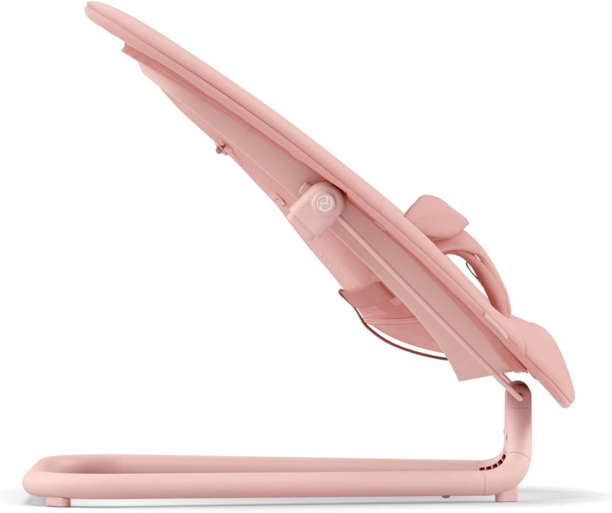 Cybex LEMO 2 Newborn Bouncer, Self - Bouncing with Comfort Inlay, Attaches to LEMO 2 High Chair Providing a Seat at the Table - Pearl Pink - LittleTreasures