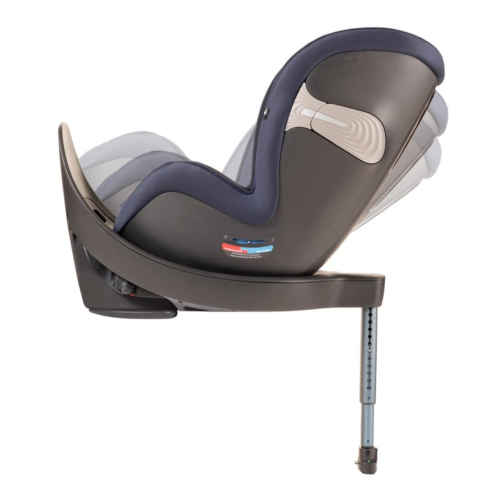 Cybex Sirona S 360 Swivel Rotating Convertible Car Seat with Sensor Safe Technology - 12 position on the Fly Recline - Rear Facing up to 50 lbs - Indigo Blue - LittleTreasures