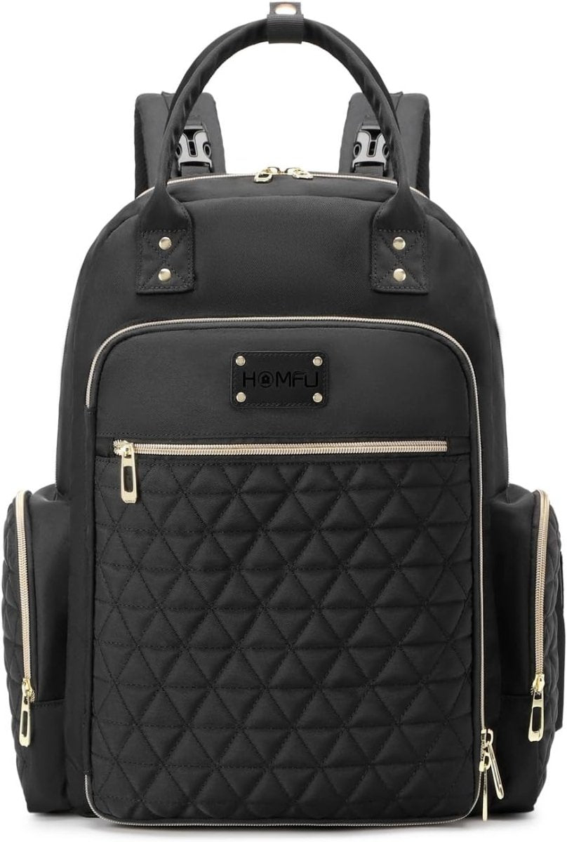 Diaper Bag Backpack Mommy Hospital Baby Bags for Girls Boys Multifunction Large Laptop Travel Backpack Mom Dad Diaper Bag with Changing Pad Waterproof Fashion Maternity Baby Diaper Bag Tote - LittleTreasures