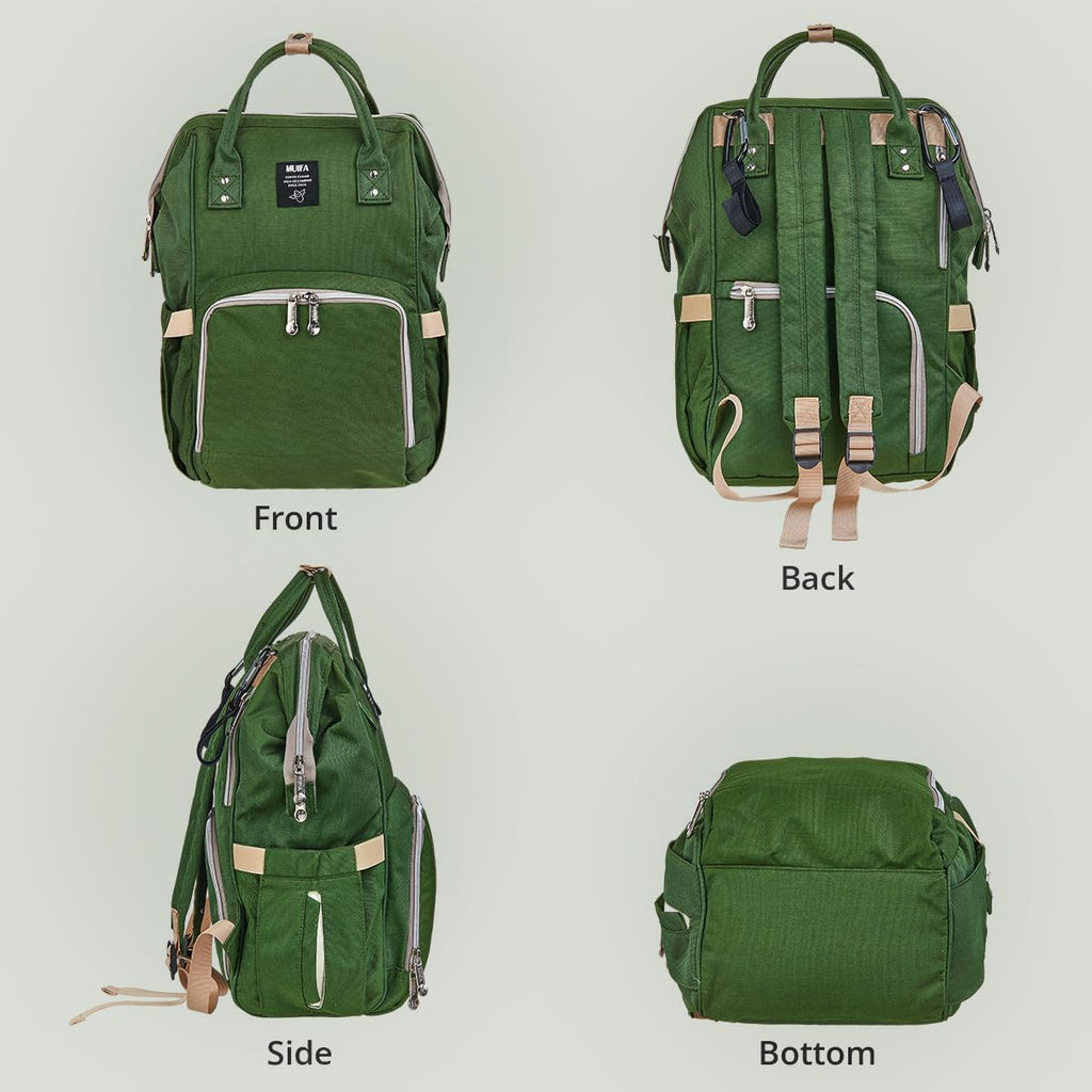 Diaper Bag Multi - Function Waterproof Travel Backpack Nappy Bag for Baby Care with Insulated Pockets - LittleTreasures