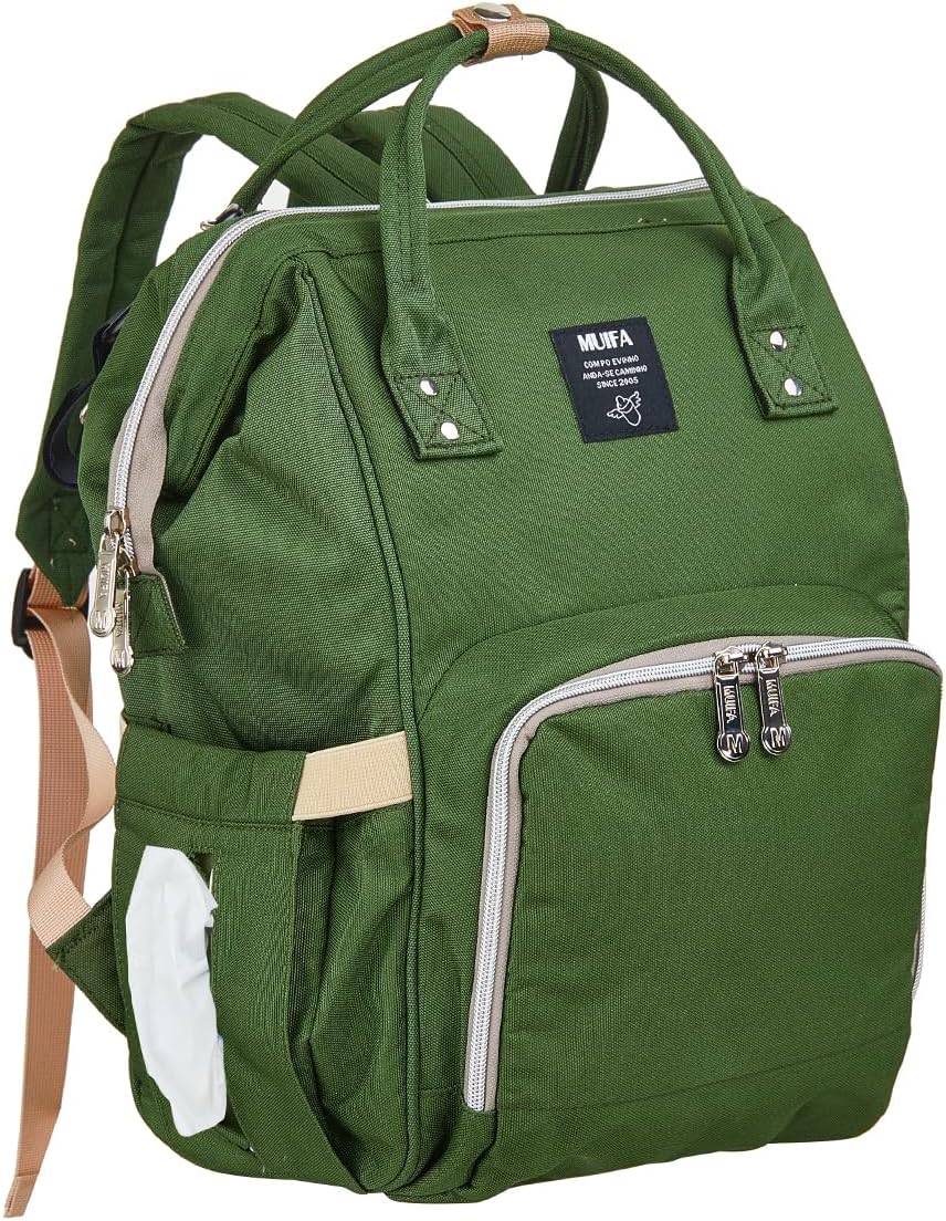 Diaper Bag Multi - Function Waterproof Travel Backpack Nappy Bag for Baby Care with Insulated Pockets - LittleTreasures