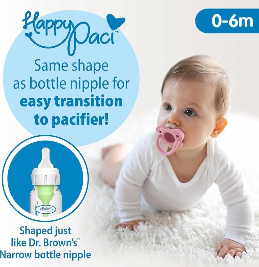 Dr. Brown's Anti - Colic Baby Bottle Gift Set with Pacifier Bundle - LittleTreasures