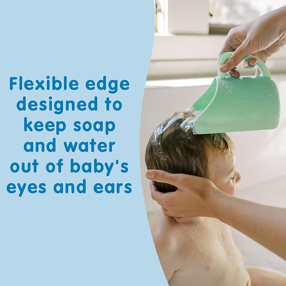 Dr. Brown's CleanUp Dino - Pour Bath Rinse Cup, 0m+, BPA Free, Certified Plastic Neutral - LittleTreasures