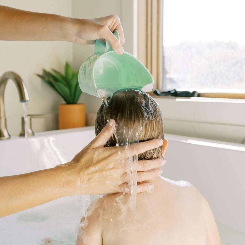 Dr. Brown's CleanUp Dino - Pour Bath Rinse Cup, 0m+, BPA Free, Certified Plastic Neutral - LittleTreasures