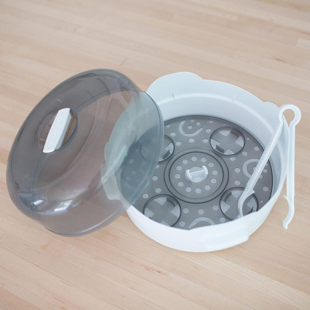 Dr. Brown's Microwave Steam - for Baby Bottles, Nipples, Bottle Parts, Pacifiers, Teethers and Breast Pump Parts - LittleTreasures