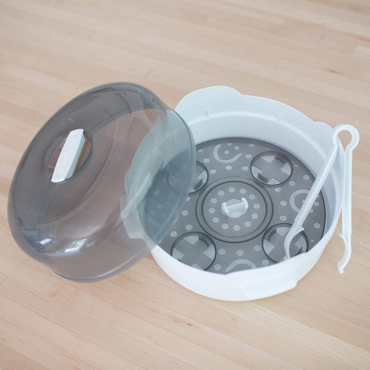 Dr. Brown's Microwave Steam - for Baby Bottles, Nipples, Bottle Parts, Pacifiers, Teethers and Breast Pump Parts - LittleTreasures