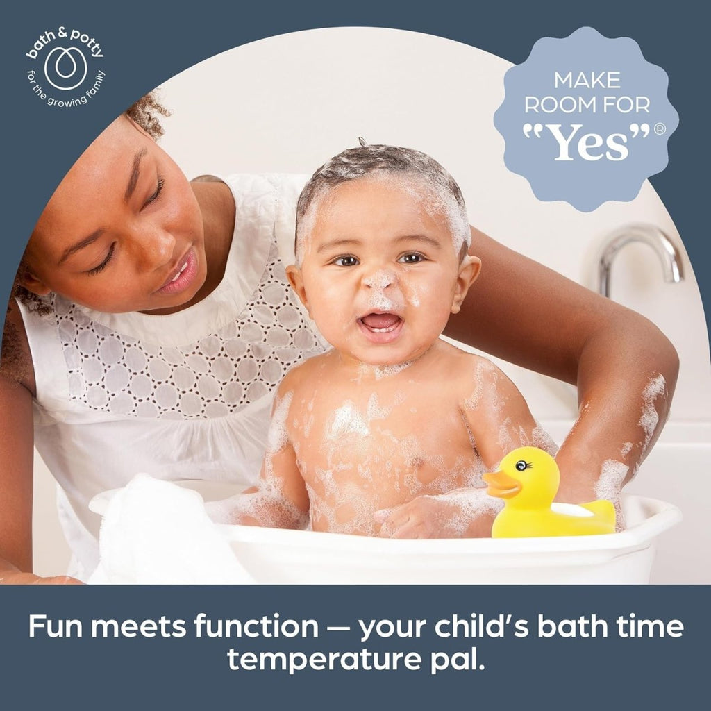 Dreambaby Duck Baby Bath Thermometer - Instant Read Digital Thermometer for Water and Room Temperature - Floating Baby Bath Toy - Newborn Must - Have - LittleTreasures