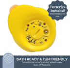 Dreambaby Duck Baby Bath Thermometer - Instant Read Digital Thermometer for Water and Room Temperature - Floating Baby Bath Toy - Newborn Must - Have - LittleTreasures