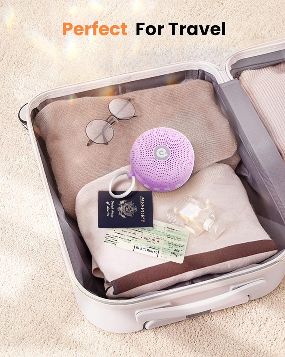 Dreamegg Baby Sleep Soother - Portable White Noise Machine Sound Machine Baby, Features Powerful Battery, 21 Soothing Sound, Noise Canceling for Office & Sleeping, Home, Travel, Gift - LittleTreasures