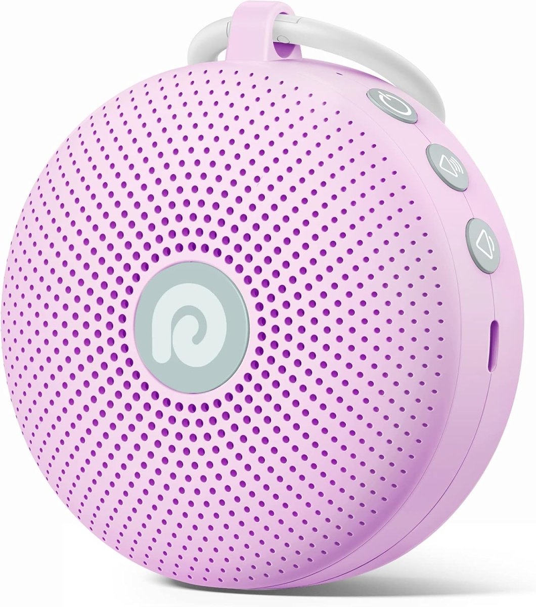 Dreamegg Baby Sleep Soother - Portable White Noise Machine Sound Machine Baby, Features Powerful Battery, 21 Soothing Sound, Noise Canceling for Office & Sleeping, Home, Travel, Gift - LittleTreasures