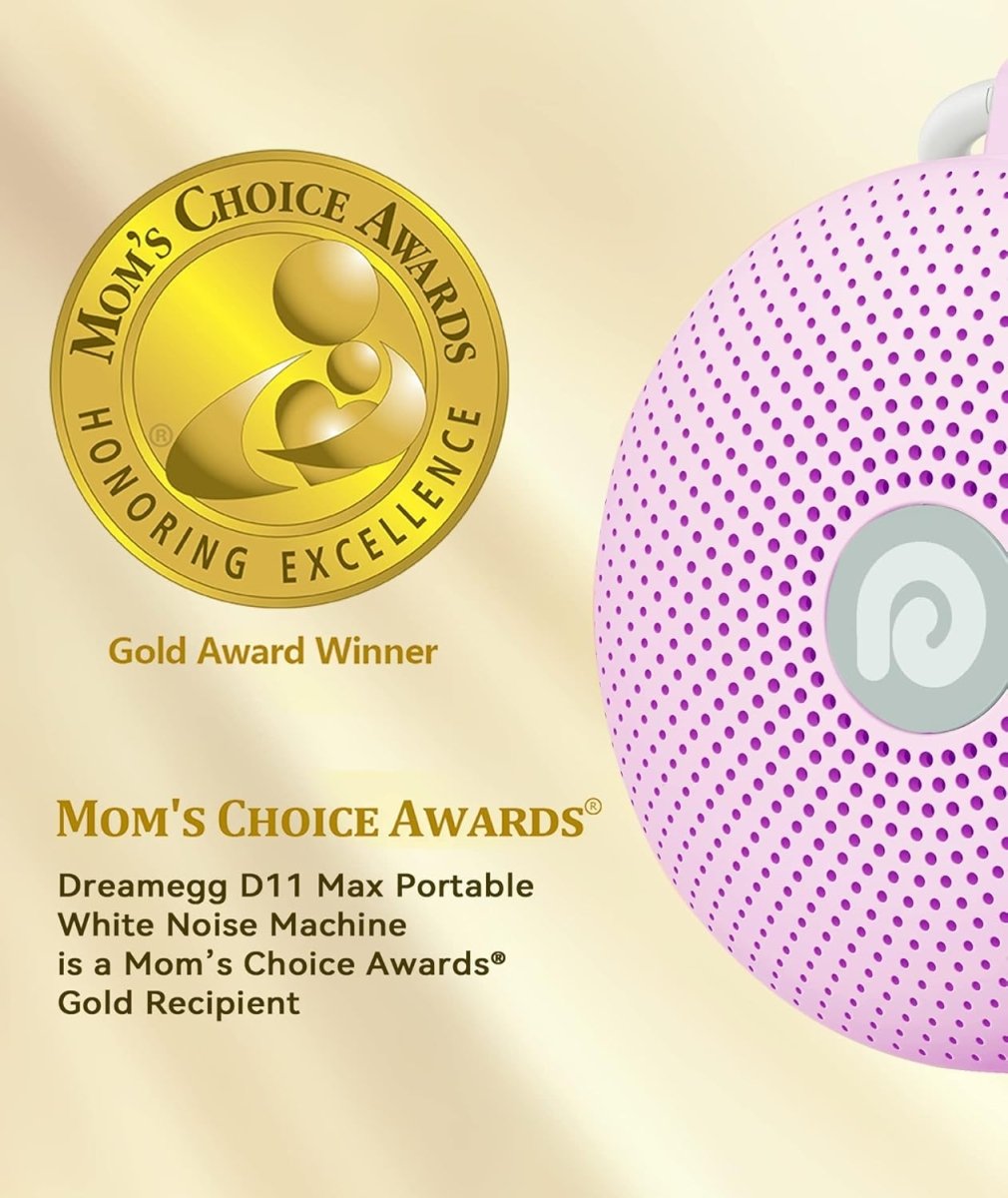 Dreamegg Baby Sleep Soother - Portable White Noise Machine Sound Machine Baby, Features Powerful Battery, 21 Soothing Sound, Noise Canceling for Office & Sleeping, Home, Travel, Gift - LittleTreasures