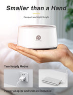 Dreamegg White Noise Machine - Sound Machine for Sleeping&Relaxing,24 Soothing Sounds, 3 Auto - off Timer,Soothing Night Light,Noise Machine for Baby/Kid/Adults/Office, USB or DC Powered - LittleTreasures