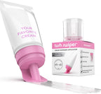 Eli & Ali Tush Swiper - Diaper Rash Cream & Butt Paste Applicator - Universal Fit for Most Diaper Creams | Mess - Free & Hygienic Alternative to Cream Spatula - Carry Less Baby Gear - Blue, 1 Pack - LittleTreasures