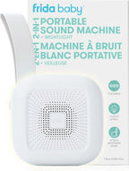 Frida Baby 2 - in - 1 Portable Sound Machine for Baby + Nightlight |White Noise Sound Machine for Baby with 5 Soothing Sounds & 3 Nightlight Modes - LittleTreasures