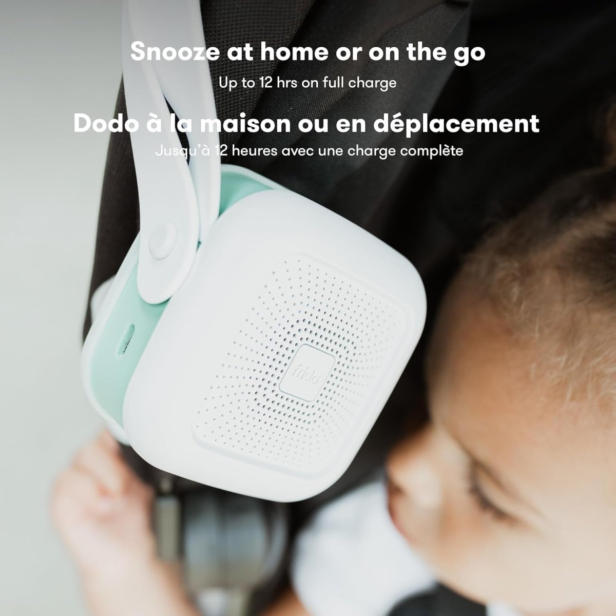 Frida Baby 2 - in - 1 Portable Sound Machine for Baby + Nightlight |White Noise Sound Machine for Baby with 5 Soothing Sounds & 3 Nightlight Modes - LittleTreasures