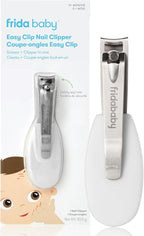 Frida Baby NailFrida Baby Nail Clippers & Nail File & Buffer for Newborns and Up, Safety Spyhole, Nickel Free, Curved Clipper to Fit Babies Nails - LittleTreasures