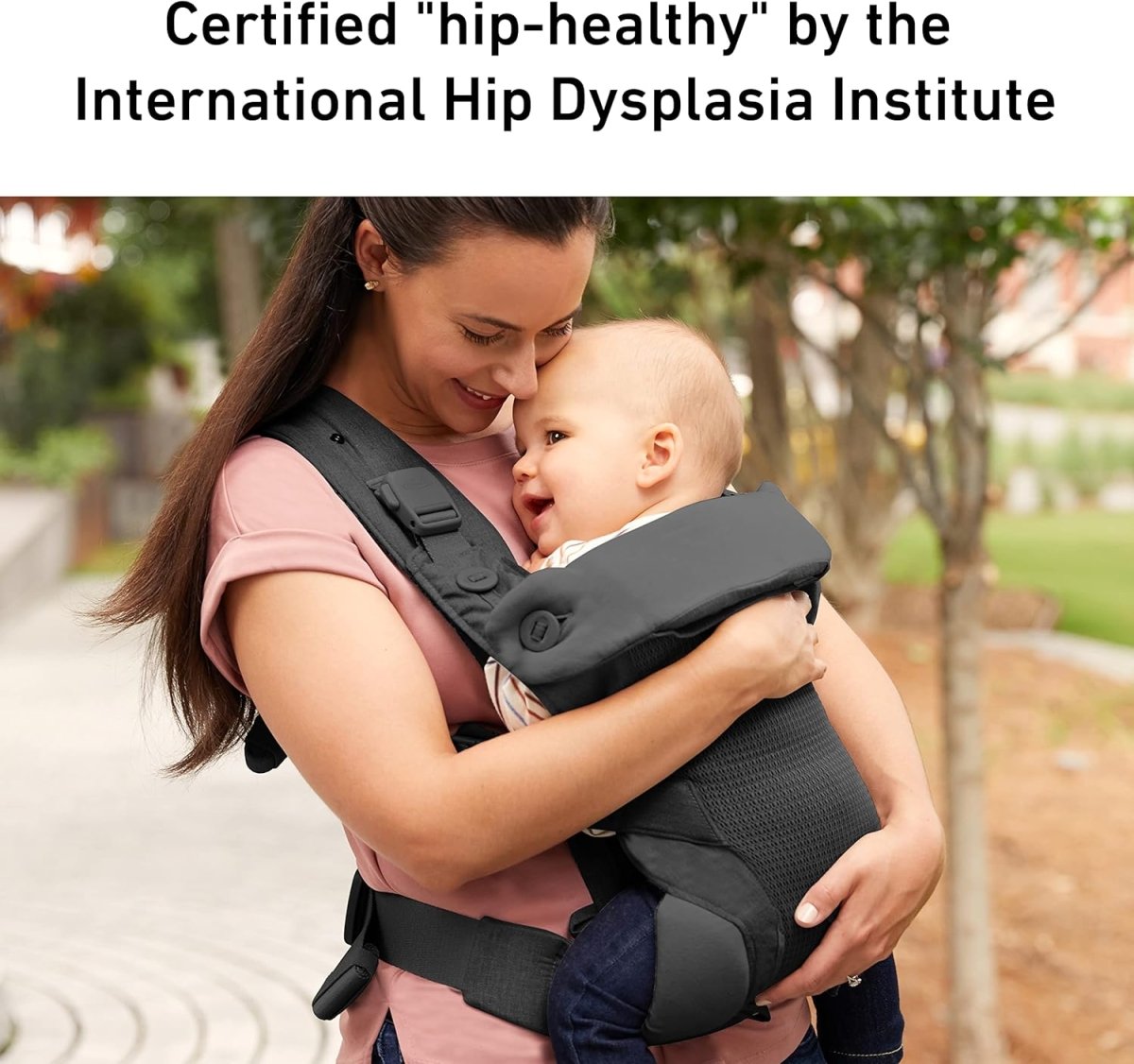 Graco Cradle Me Lite 3 in 1 Baby Carrier - Charcoal Grey, Supports 3.6 - 13.6 kg (8 - 30 lb) - LittleTreasures