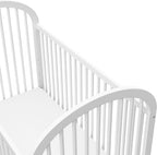 Graco Olivia 3 - in - 1 Convertible Crib (White) – GREENGUARD Gold Certified, Converts to Daybed and Toddler Bed, Fits Standard Full - Size Crib Mattress, Adjustable Mattress Height, Easy - to - Match Style - LittleTreasures