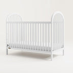 Graco Olivia 3 - in - 1 Convertible Crib (White) – GREENGUARD Gold Certified, Converts to Daybed and Toddler Bed, Fits Standard Full - Size Crib Mattress, Adjustable Mattress Height, Easy - to - Match Style - LittleTreasures