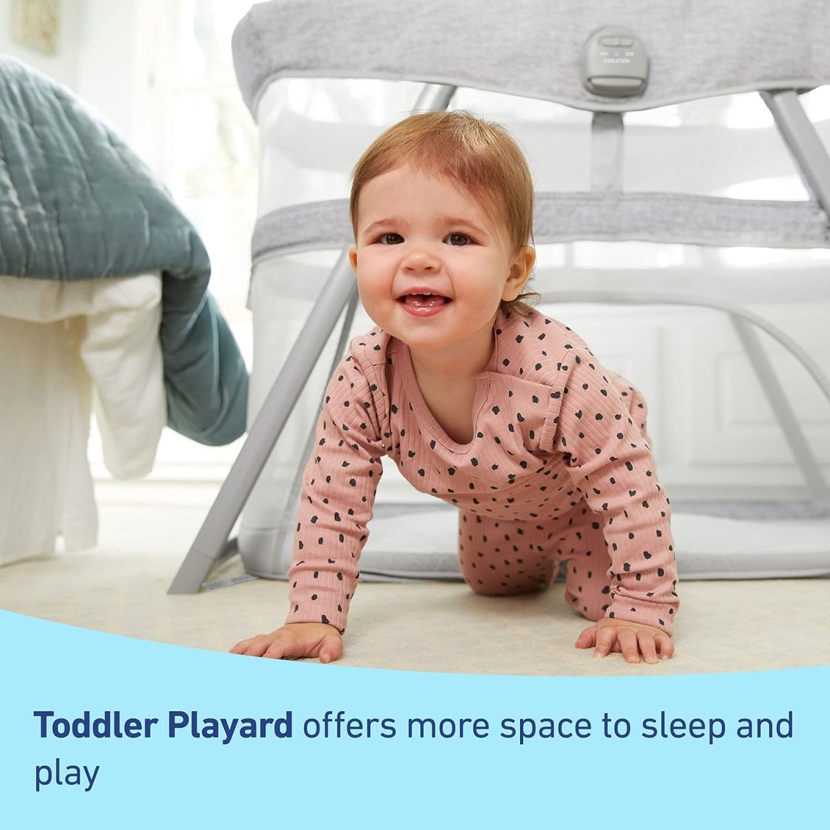 Graco Sense2Snooze Bassinet with Cry Detection Technology, Hamilton - LittleTreasures