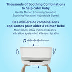 Graco SmartSense Soothing Bassinet with White Noise & Motion - LittleTreasures