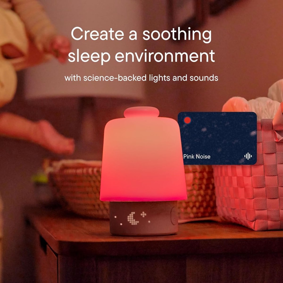 Hatch Baby Sound Machine, Night Light | Hatch Baby Model | Sleep Support | Registry Essential, Routine Builder, Time - to - Rise Alarm Clock, White Noise, Nursery Stories, Toddler Kids (Wi - Fi), Putty - LittleTreasures