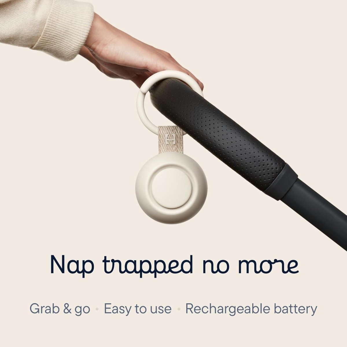 Hatch Go | Portable Sound Machine for Babies and Kids | Sleep Soother | 10 Soothing Sounds | White Noise | Shush | Travel | Registry Gift | Baby Shower | Clips on Stroller | Putty - LittleTreasures