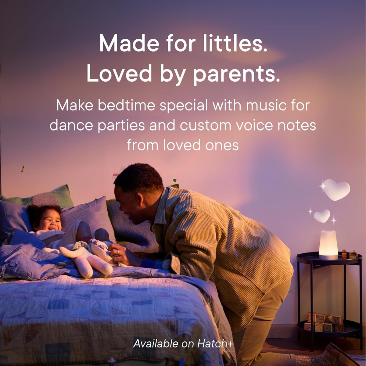 Hatch Rest+ Baby & Kids Sound Machine | 2nd Gen | Child’s Night Light, Alarm Clock, Toddler Sleep Trainer, Time - to - Rise, White Noise, Bedtime Stories, Portable, Backup Battery (with Charging Base) - LittleTreasures