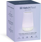 Hatch Rest Baby Sound Machine, Night Light | 2nd Gen | Registry Essential, Sleep Trainer, Routine Builder, Time - to - Rise Alarm Clock, White Noise Soother, Nursery Stories, Toddler Kids Bedroom (Wi - Fi) - LittleTreasures