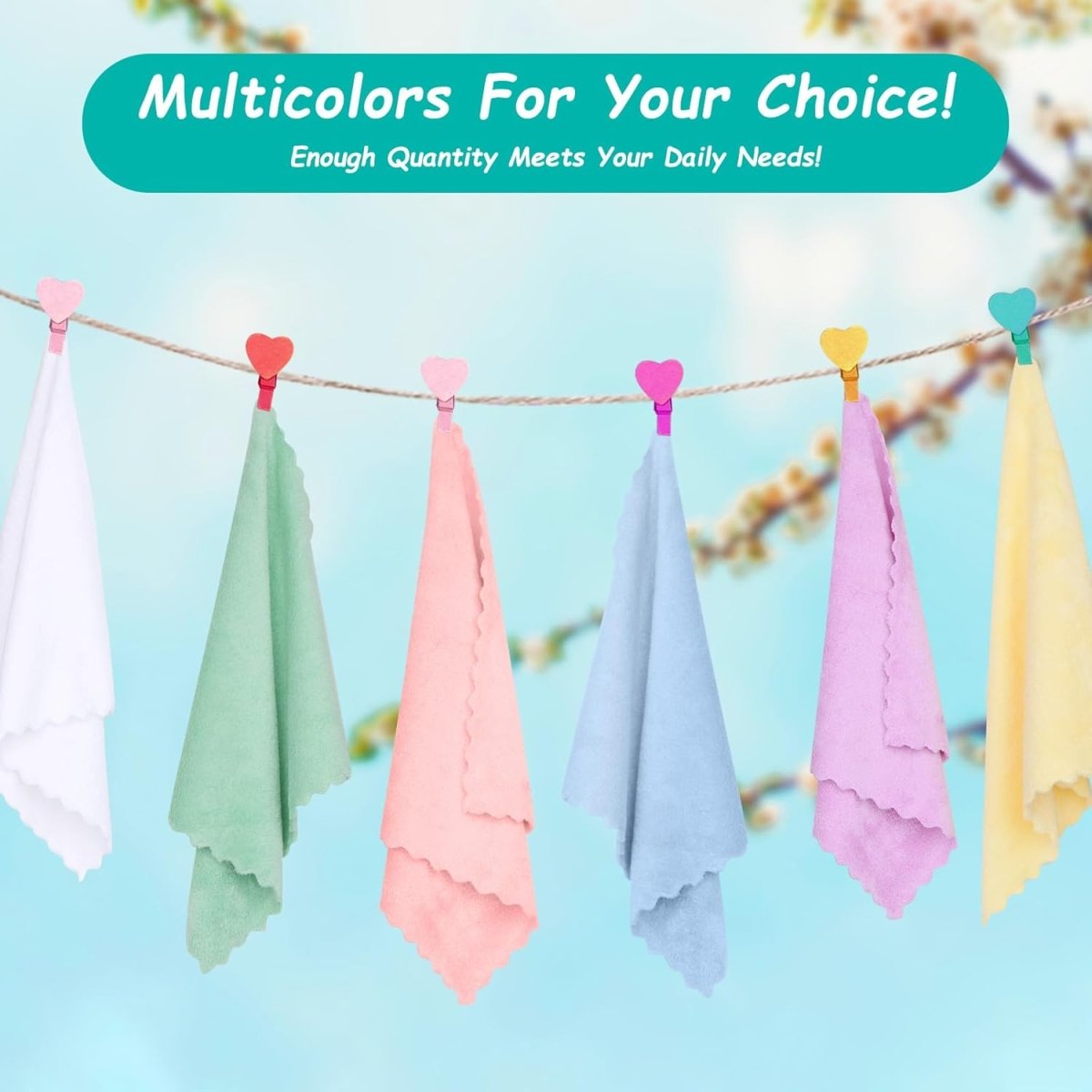 HOMEXCEL Baby Washcloths 24 Pack,Microfiber Coral Fleece Baby Bath Face Towel 7x9 Inch Extra Absorbent and Soft Burp Cloth and Wash Cloths for Newborn,Infants and Toddlers,Gentle On Sensitive Skin - LittleTreasures