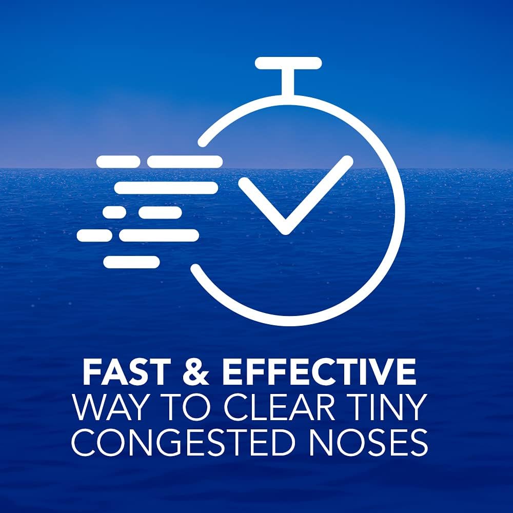 HydraSense Ultra - Gentle Mist Nasal Spray, Baby Nasal Care, 100% Natural Sourced Seawater, Preservative - Free, 100 mL - LittleTreasures