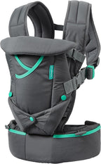 Infantino Carry On Active - Ergonomic Multi - Pocket Infant & Toddler Carrier, 8 - 40 lbs, with Padded Straps, Lumbar Belt Storage & Pacifier Loop - LittleTreasures