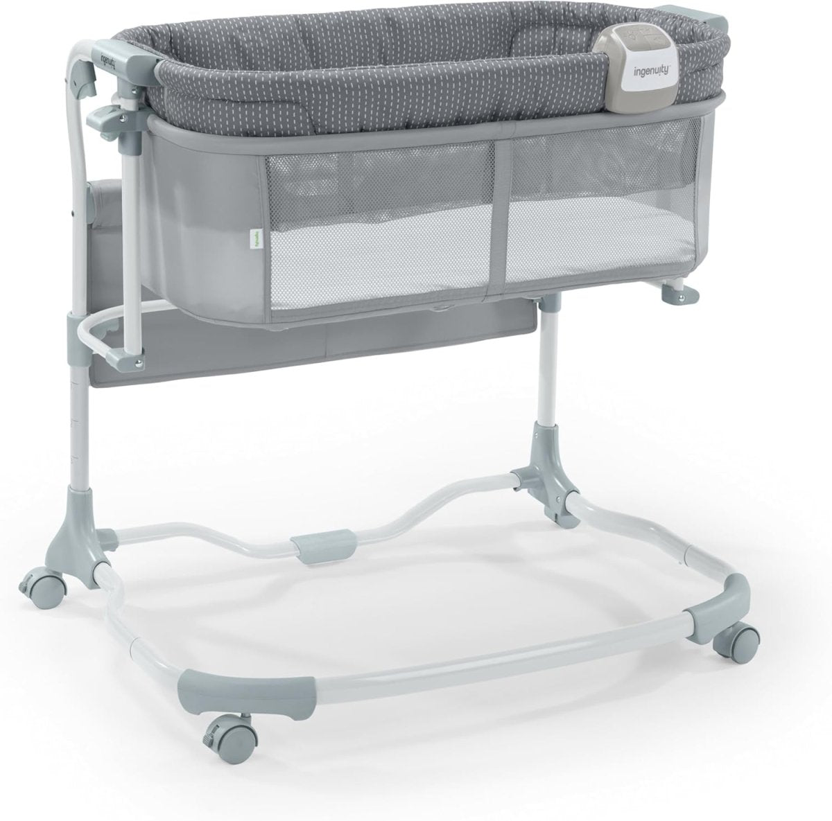 Ingenuity Dream & Grow 2 - in - 1 Bedside Bassinet & Crib - LittleTreasures
