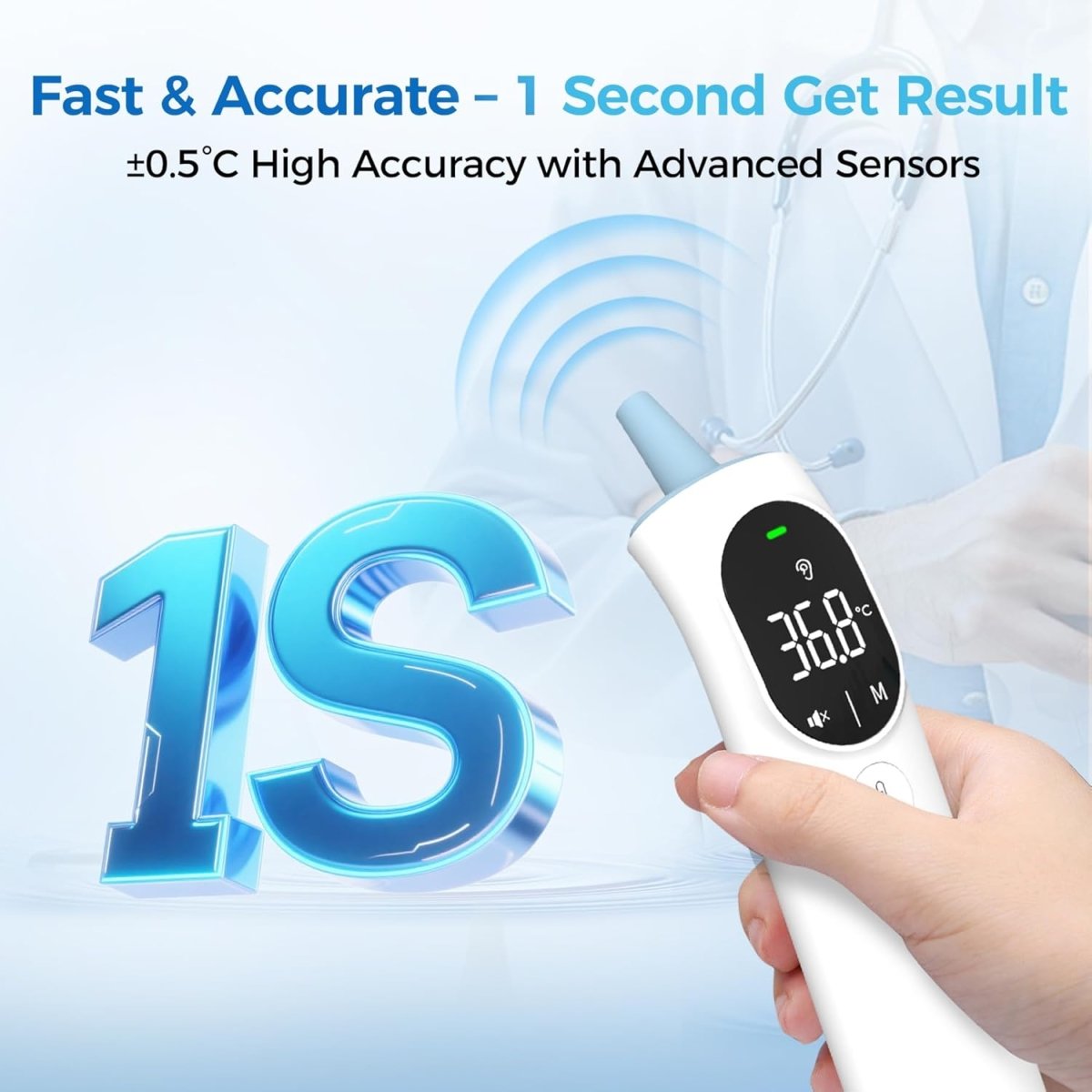 InstaRead Dual - Mode Infrared Thermometer with LED Display - LittleTreasures