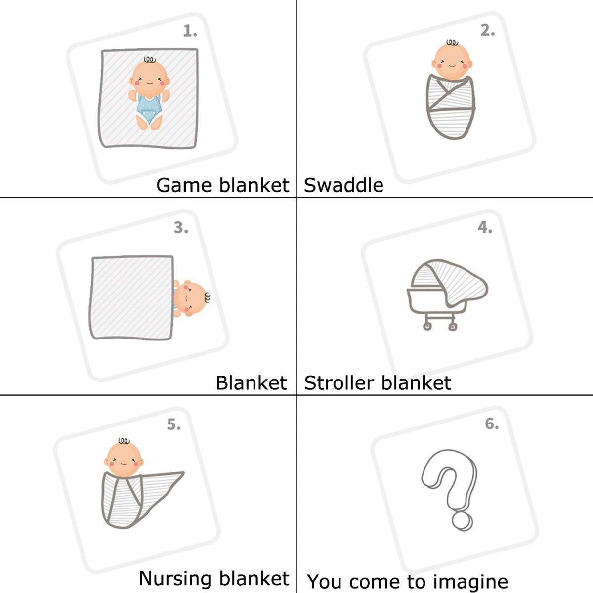 Isyunen Baby Swaddle Sack: Warm, Adjustable, Multi - Use - LittleTreasures