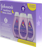 Johnson's Baby Bedtime Gift Set, 3 count, Moisturizing Lotion and Cream for Dry Skin, Baby Wash, Baby Shampoo (3 X 400ml) - LittleTreasures