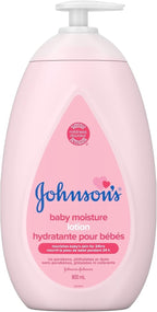 Johnson's Moisturizing Mild Pink Baby Lotion with Coconut Oil for Delicate Baby Skin, Paraben - , Phthalate - & Dye - Free, Hypoallergenic & Dermatologist - Tested, Baby Skin Care 800ml - LittleTreasures